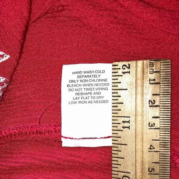 Kendall & Kylie Cropped Top Long Sleeve Size M - Picture 10 of 11